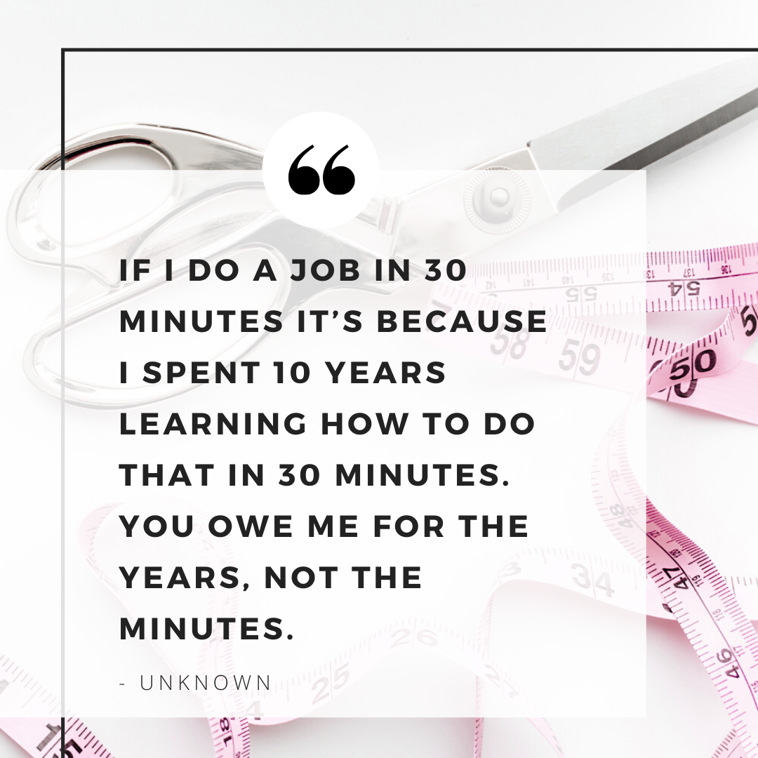 The years not the minutes Instagram quote