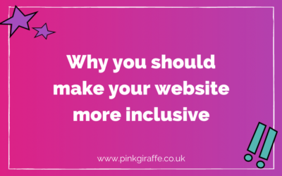 Why you should make your website inclusive